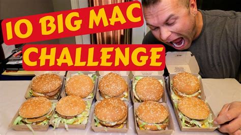 mcdonald's 8 big mac challenge
